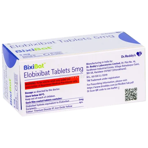 bixibat 5mg tablet 10's